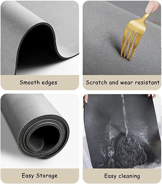 Lightweight & Washable Quick-Drying Mat – Pack of 2