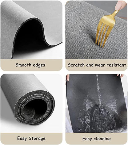 Lightweight & Washable Quick-Drying Mat – Pack of 2