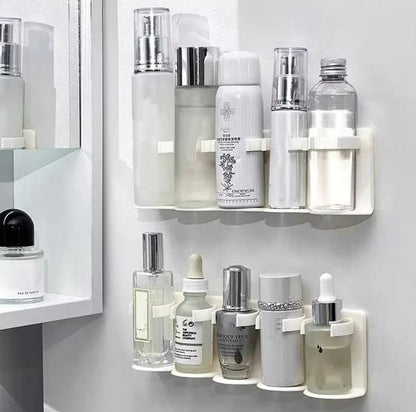 5 Grid Plastic Cosmetic Organiser Storage Holder (Pack of 2)