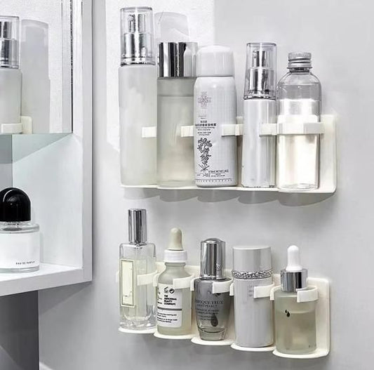 5 Grid Plastic Cosmetic Organiser Storage Holder (Pack of 2)